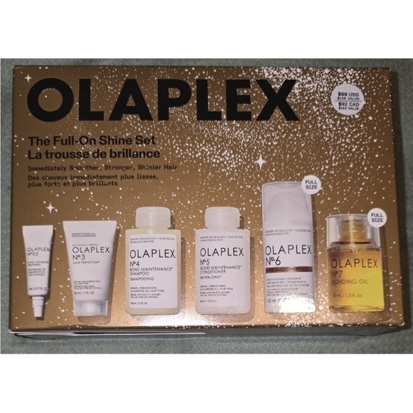 OLAPLEX Other - NEW Olaplex The Full-On Shine 6 Piece Set: No 3, 4, 5, 6, 7 Shampoo/Conditioner